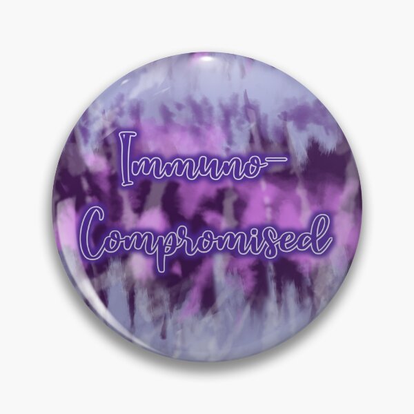 Item preview, Immuno Compromised Chronic Illness Spoonie Warrior Purple Tie Dye Fibro Lupus designed and sold by OnPointLGBTStyles.