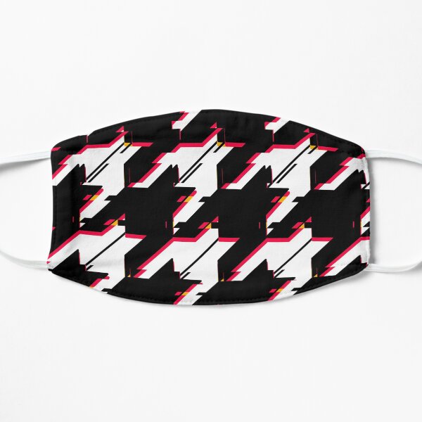 houndstooth glitch pattern Mask