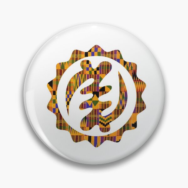 Item preview,  Africa Kente God is King (Nyame Ne Hene) designed and sold by AfroColors.