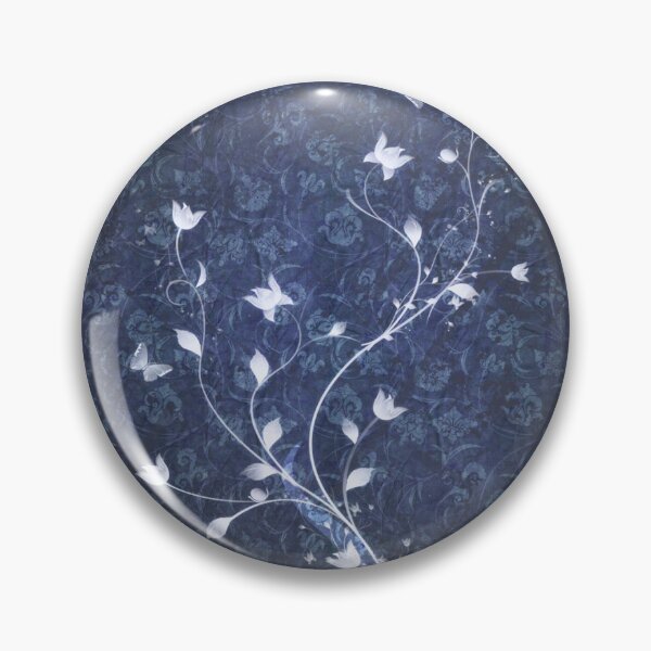 Item preview, Floral vintage [blue] designed and sold by Dominika Aniola.