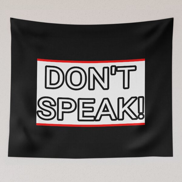 Item preview, Don't Speak! Collection designed and sold by Outrageous24.