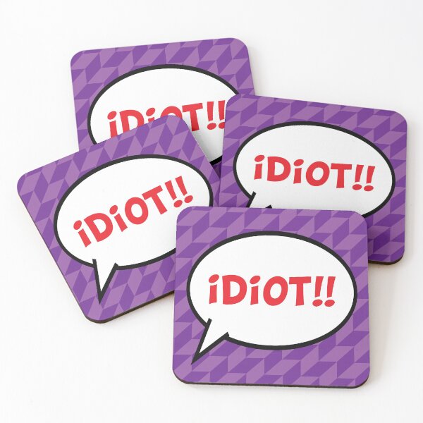 Item preview, Idiot!! - Comic Pop Art Speech Bubble designed and sold by monkeysoup.