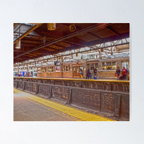 Item preview, People waiting for a train, Newark Penn Station Series designed and sold by mikepaulhamus.