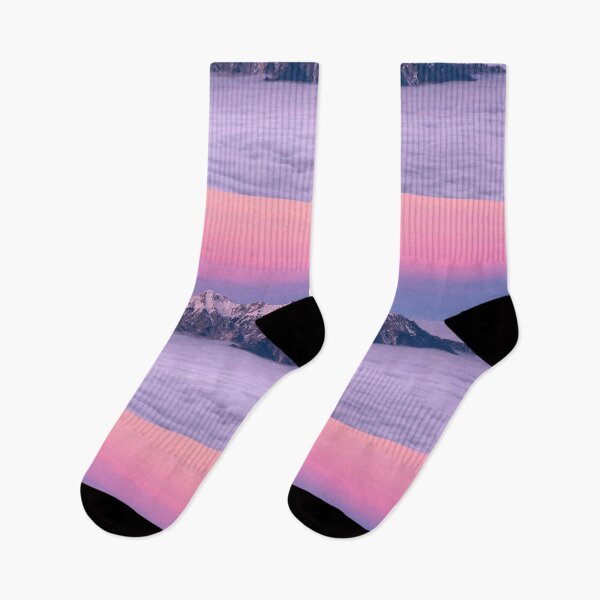 Item preview, Pink Sunset Mountains designed and sold by newburyboutique.