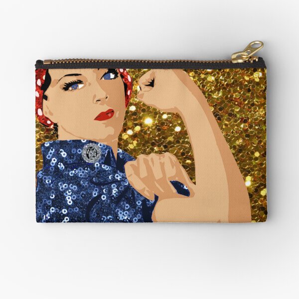 Vista previa del artículo con la obra «Rosie la remachadora», diseñado y vendido por Gossip Rag.