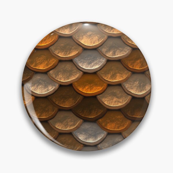 Item preview, Shimmering  scale pattern in brown and copper tones designed and sold by sosweet.