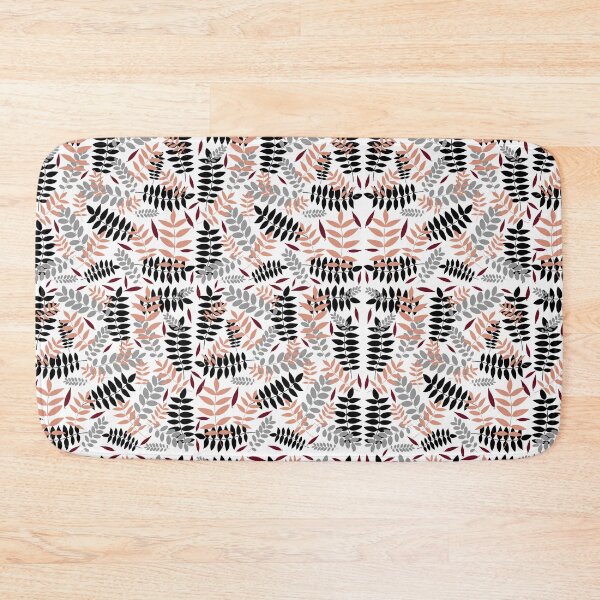 Item preview, Colorful pastel leaves pattern designed and sold by Simplulina.