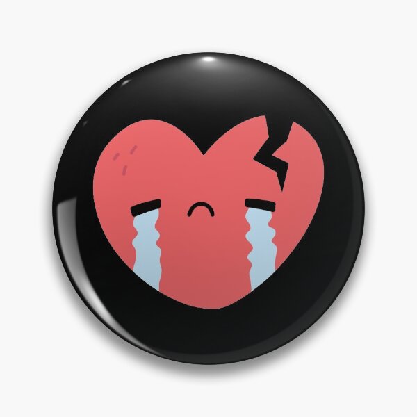 Item preview, Sad Crying Broken Heart Doodle designed and sold by rustydoodle.