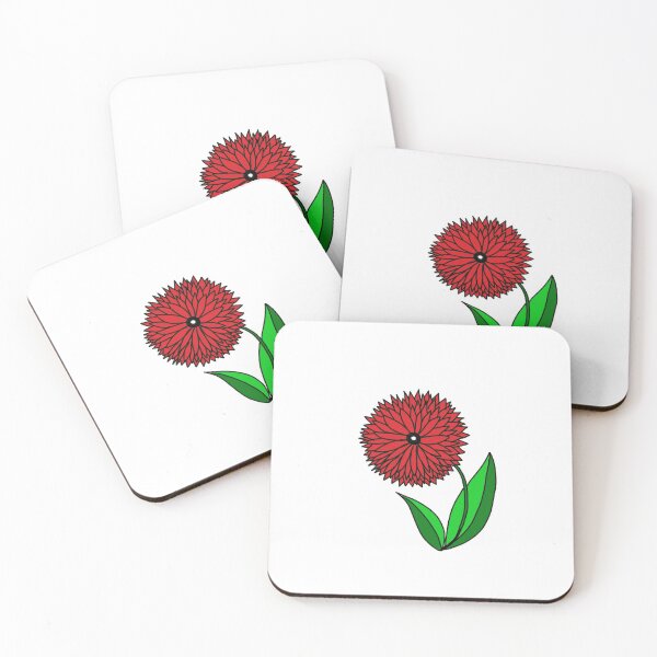 Item preview, Red Flower! The power of flowers!  designed and sold by Pinnypin.
