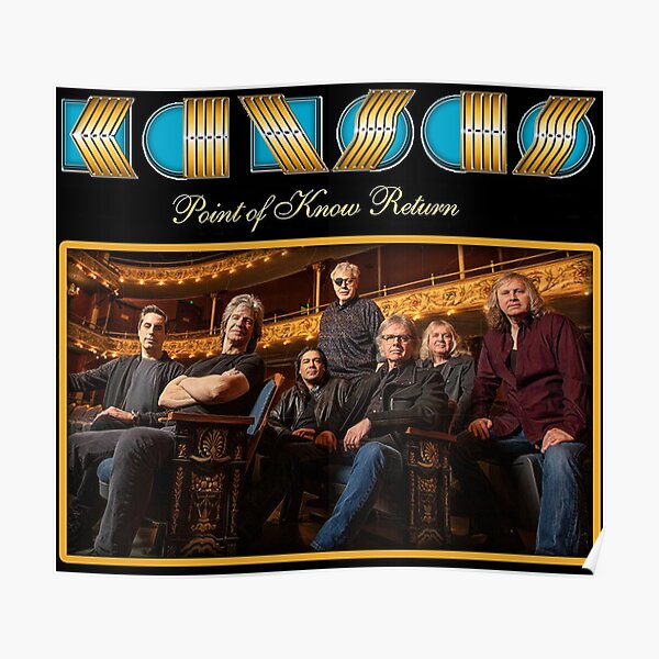 Kansas Give Good Music Legent Band Show and Tour Poster