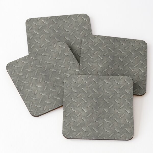 Item preview, Grunge steel diamond plate designed and sold by sosweet.