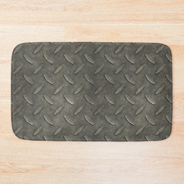 Item preview, Grunge steel diamond plate designed and sold by sosweet.