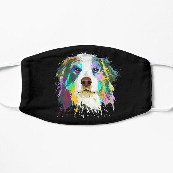 Australian Shepherd Flat Mask