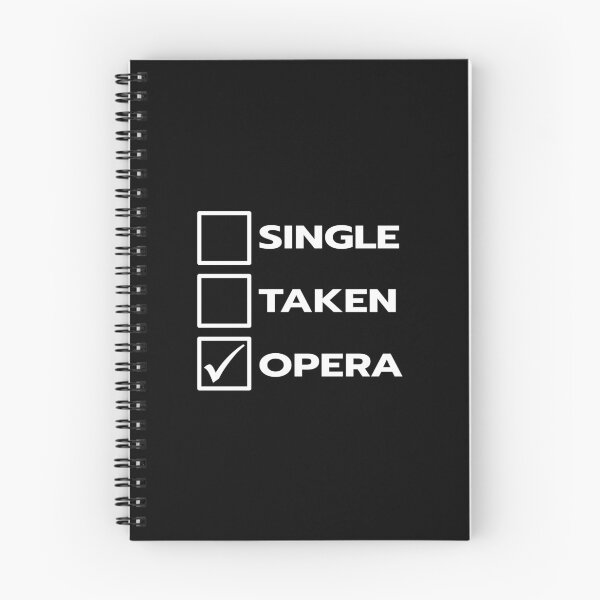 Item preview, Single Taken Opera designed and sold by teesaurus.