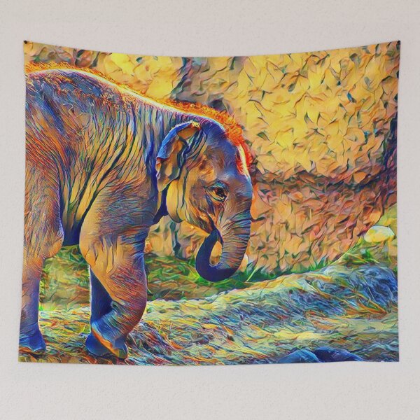 Item preview, SmartMix Animal-Elephant Baby designed and sold by Jamcolors.