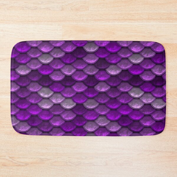 Item preview, Mermaid Scales in shades of purple designed and sold by sosweet.