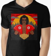 Who's the Master? Men's V-Neck T-Shirt