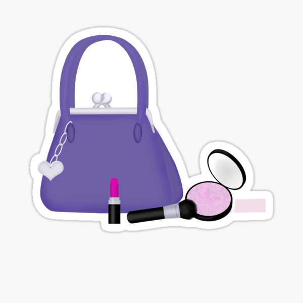 Purple Purse Sticker