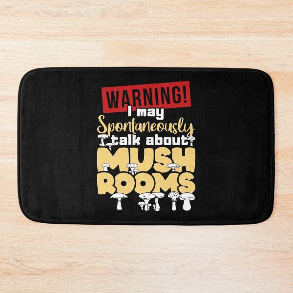 Item preview, Warning - I my spontaneously talk about Mushrooms designed and sold by NeXore.