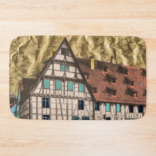Item preview,  should look at the wine press. The listed building houses a bar and cozy seating. A quaint place to stay.
The design by Mallybeau Mauswohn shows the wine press on Schmiedtorstrasse from days gone by. Colored in elegant retro colors designed and sold by Mauswohn.