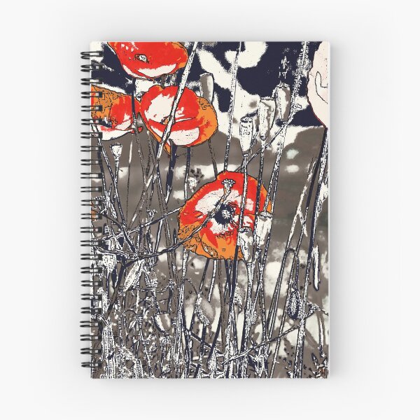 Item preview, Wild poppies from the meadow flowers bywhacky  designed and sold by designbywhacky.