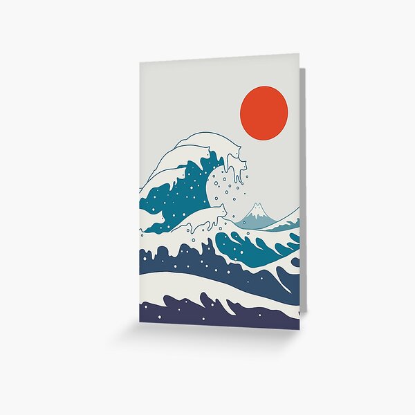 Cat Landscape 34 Greeting Card