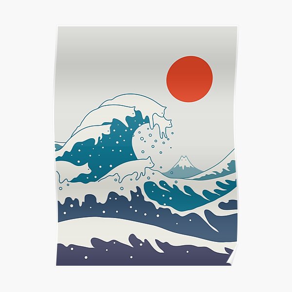 Cat Landscape 34 Poster