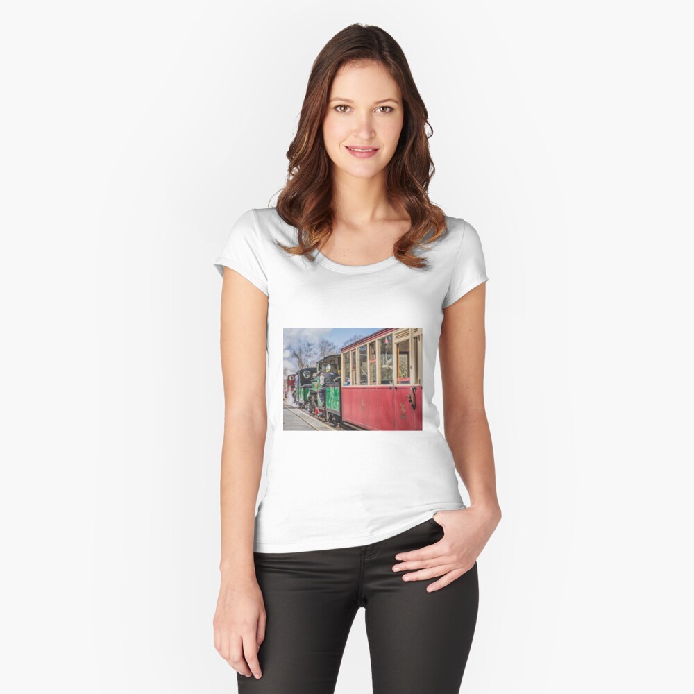 Item preview, Fitted Scoop T-Shirt designed and sold by bywhacky.