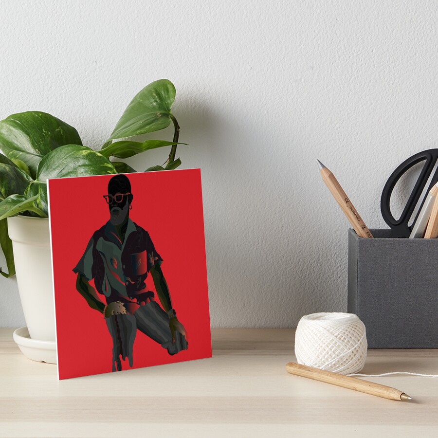 Item preview, Art Board Print designed and sold by Rococodesigns.