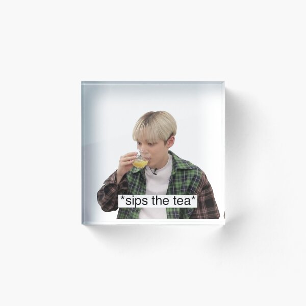 Item preview, ATEEZ Yunho Meme designed and sold by ChimChirim.