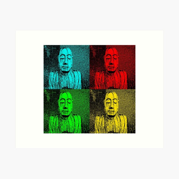 Karma Squared = 4 x the luck Art Print