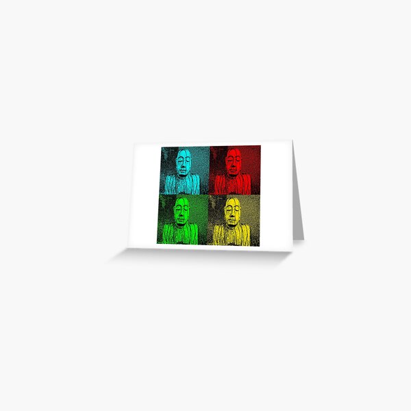 Karma Squared = 4 x the luck Greeting Card