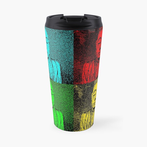 Karma Squared = 4 x the luck Travel Mug