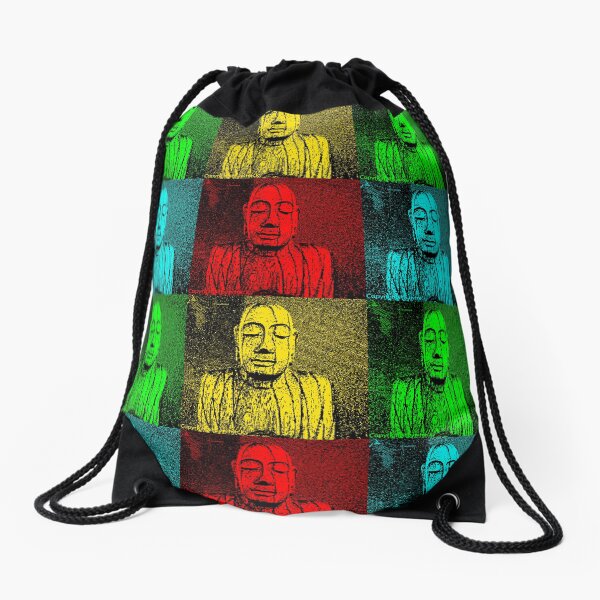 Karma Squared = 4 x the luck Drawstring Bag
