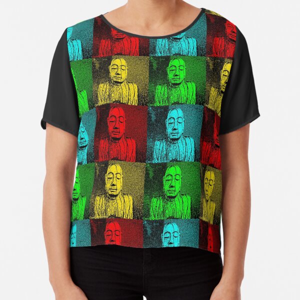 Karma Squared = 4 x the luck Chiffon Top