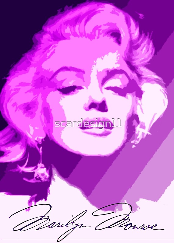 "Marilyn" by scardesign11 | Redbubble