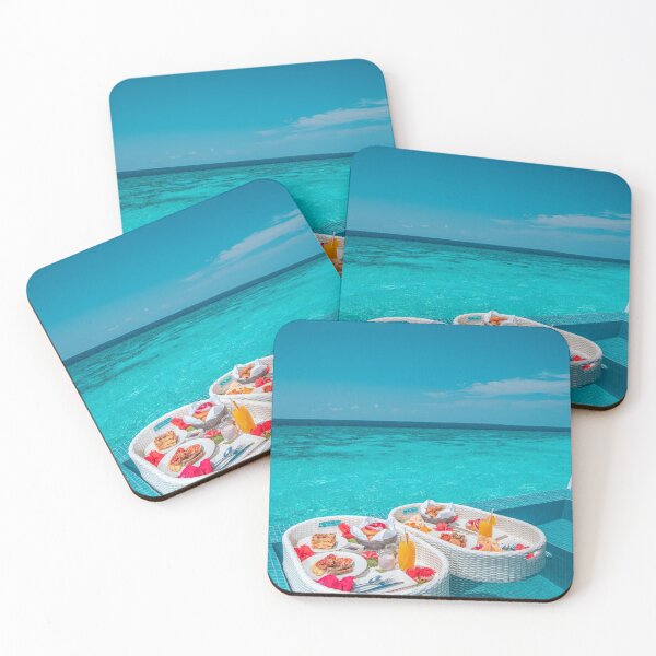 Item preview, Tropical Maldives Breakfast, Turquoise Ocean designed and sold by newburyboutique.