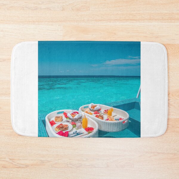 Item preview, Tropical Maldives Breakfast, Turquoise Ocean designed and sold by newburyboutique.