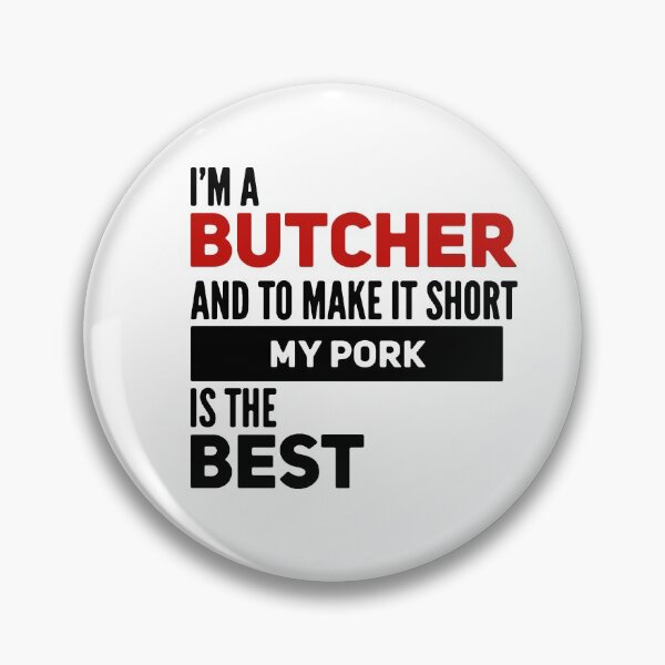 Item preview, Funny Butcher Meme designed and sold by GR-ART.