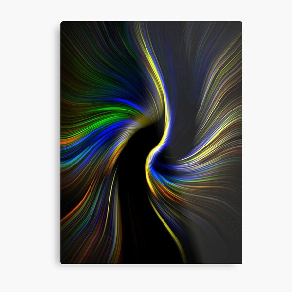 Abstract Church - 2 Metal Print