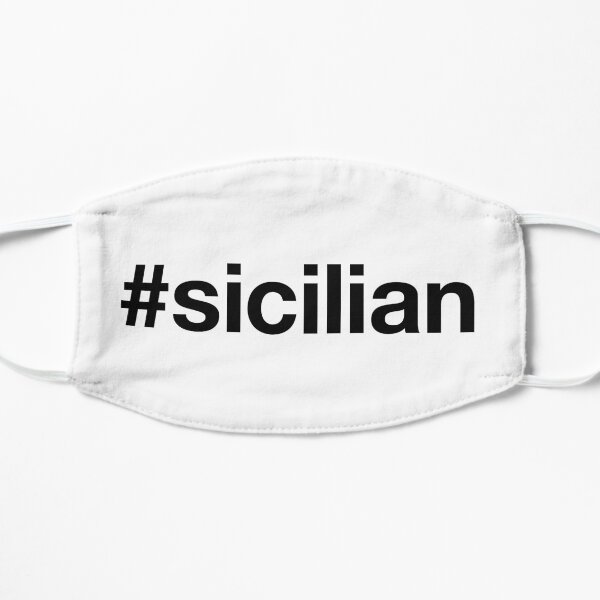 SICILIAN Hashtag Mascarilla