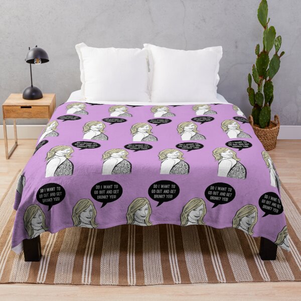 Drunk Throw Blanket
