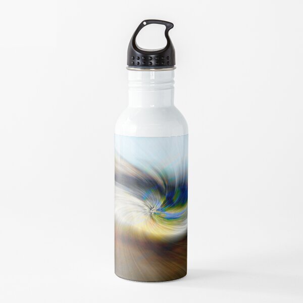 Welsh Mountains Abstract - 3 Water Bottle