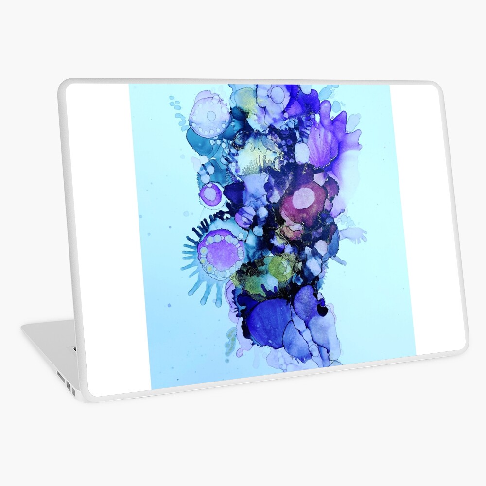 Item preview, Laptop Skin designed and sold by curlyartcloud.