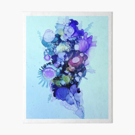 Purple Bouquet Art Board Print