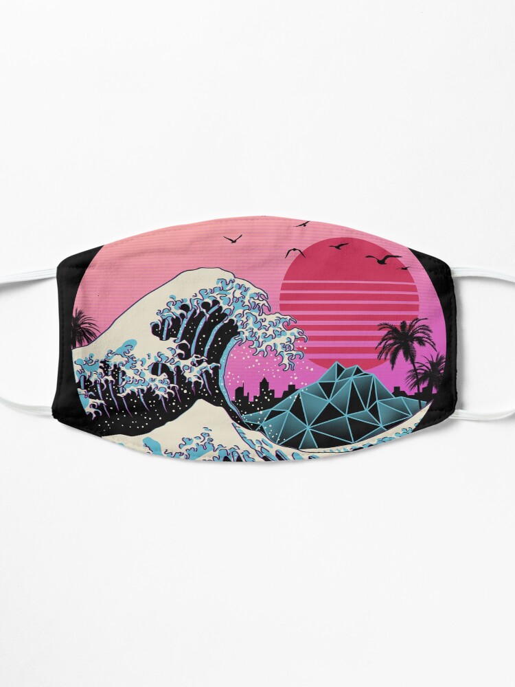 Alternate view of The Great Retro Wave Mask