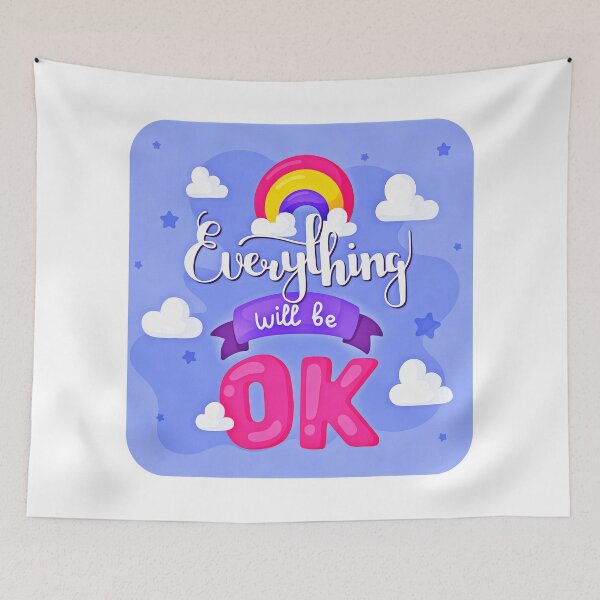 Item preview, Eveything Will Be OK (11) designed and sold by QuoteMan.