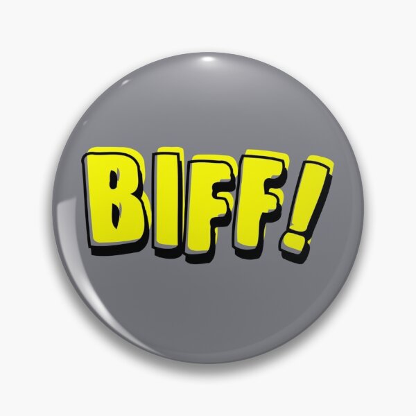 Item preview, Funny Vintage Comic Book Style Sound Effect Biff designed and sold by Creekman Designs.