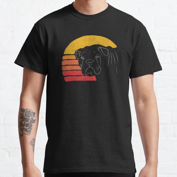 Retro English Bulldog Classic T-Shirt