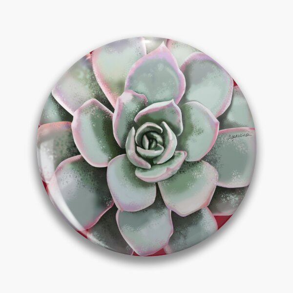 Item preview, Echeveria succulent designed and sold by AgataKaja.